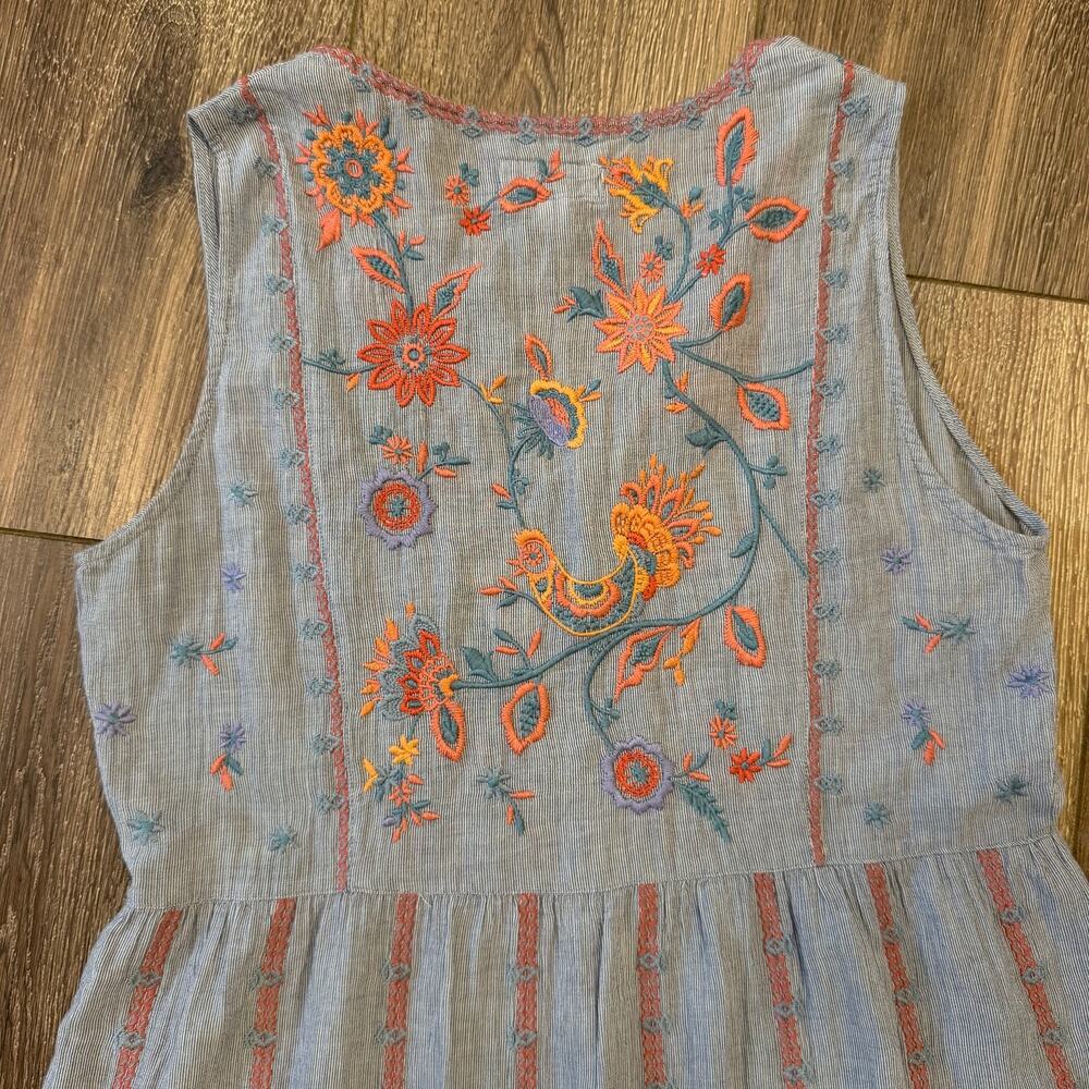 Johnny Was Cyrielle Effortless Boho Tank Dress - Picture 7 of 8